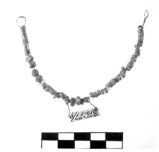 bead necklace (Brzeg Dolny) - chemical analysis