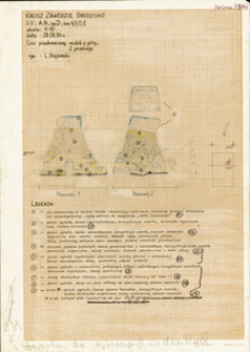 KZG, V 14 D, profile archeologiczne świadka