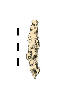 nail, iron, fragment