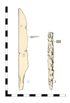 1. knife, iron