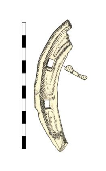 horseshoe, iron, fragment