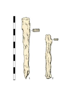 1. nail, iron