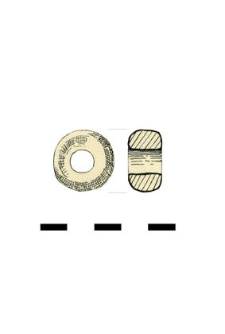 spindle whorl, stone
