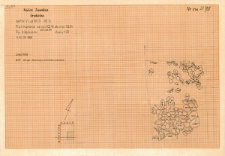 KZG, VI 301 C D, plan archeologiczny wykopu
