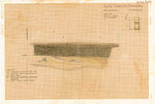 KZG, VI 301 D, profil archeologiczny S wykopu