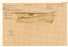 KZG, VI 302 C, profil archeologiczny N wykopu