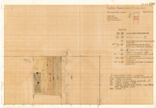 KZG, VI 302 C, plan archeologiczny wykopu