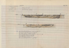 KZG, V 20 A C, profile archeologiczne budynku