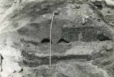 The so-called Mieszko III the Old and Mieszko Mieszkowic tomb, season 1988, cross section
