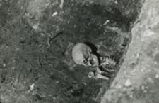 Grave 13-58, burial, skeleton