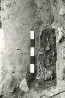 Grave 5-89, inhumation - child skeleton