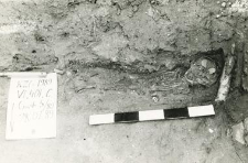 Grave 5-89, inhumation - child skeleton