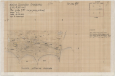 KZG, VI 302 D, plan archeologiczny wykopu, grób 1/91