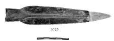 blade of a javelin (Staw - Szczecin) - chemical analysis