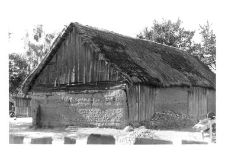 A clay barn