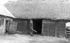 A door of a barn