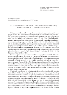 O zastosowaniu element&oacute;w etnografii przedtekstowej w badaniu instytucji opieki medycznej