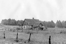 Log house, log barn