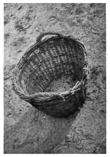 A basket with handles
