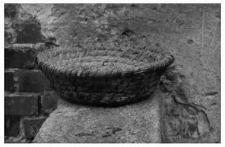 A small bread proofing basket
