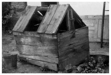 A well with a winch
