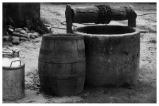 A well with a crankshaft