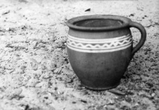 A clay pot