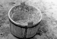 A stave vessel, a so-called 