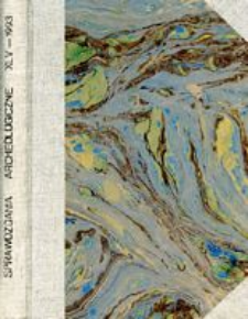 Sprawozdania Archeologiczne T. 45 (1993), Om&oacute;wienia i recenzje