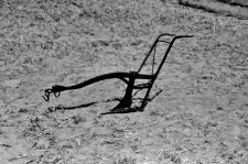 Blacksmith-made plough