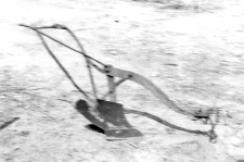 Blacksmith-made plough