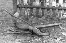 Wooden plough