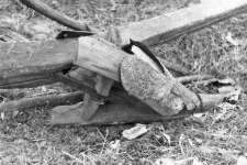 Wooden plough