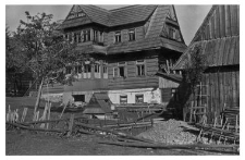 Log construction cottage