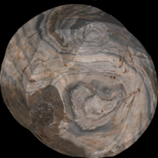 Plattenhornstein rogowiec (Tabular chert of the Baiersdorf-type) : dokumentacja [3D]