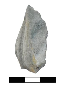 Backed piece