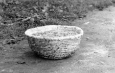 small straw bread basket