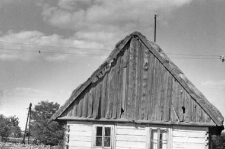 fragment of a log residential building