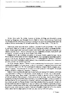 Tender Meat under the Saddle. Customs of Eating, Drinking and Hospitality among Conquering Hungarians and Nomadic Peoples, ed. J&oacute;zsef Laszkovsky, Krems 1998 : [recenzja]