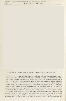 "Lace. A history", Santina S. Levey, London 1983 : [recenzja]