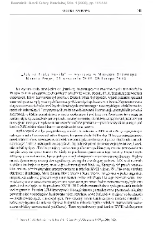 "Jak se Praha bavila" : wystawa w Muzeum Gł&oacute;wnego Miasta Pragi, 21 września 2005-28 lutego 2006