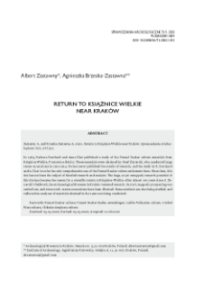 Return to Książnice Wielkie near Krak&oacute;w