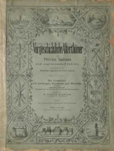 Die Grabh&uuml;gel von Leubingen, S&ouml;mmerda und Nienstedt : allgemeine Einleitung : Charakteristik und Zeitfolge der Keramik Mitteldeutschlands. H. 2