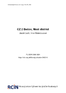CZ 2 Bečov, Most district