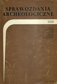 A survey of the investigations of the Bronze and Iron Age Sites in Poland in 1978