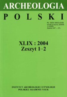W dążeniu ku nowej syntezie. Wybrane zagadnienia krzemieniarstwa schyłkowego z dorzecza g&oacute;rnej i środkowej Wisły