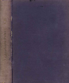 Archeologia Polski. Vol. 3 (1959) No 2 , Reviews