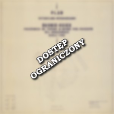 Plan sytuacyjno-wysokościowy Błonie-Osiek położonego na terenie m. Błonie, pow. Pruszk&oacute;w, woj. warszawskie