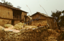 Wieś w Himalajach (Dokument ikonograficzny)