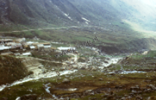 Road to Badrinath in the Himalayas (Iconographic document)
